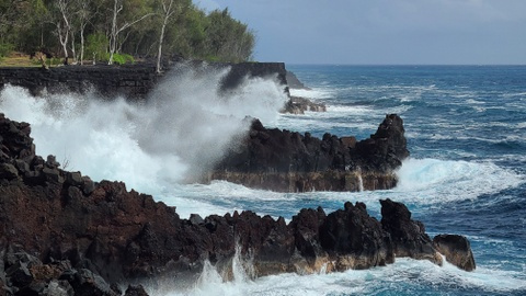Stürmischer Pazifik Stürmischer Pazifik